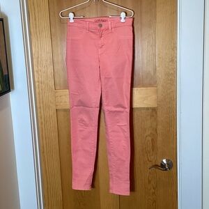 J Brand Salmon Color Lightweight Jeans